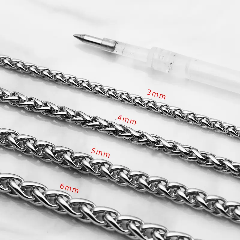 Titanium Steel Necklaces for Men
