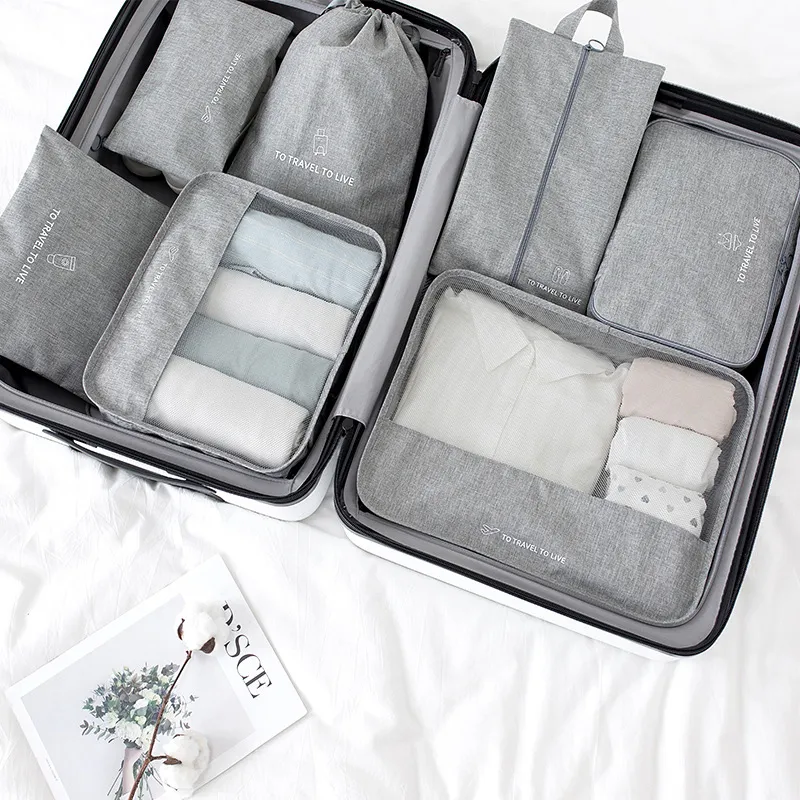 /set travel bag Storage bag - Grey