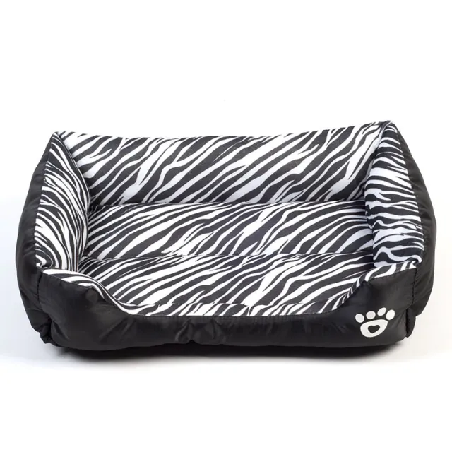 Pet Cotton Nest Animal Pattern Dog Kennel Zebra - Shop at LoveMi