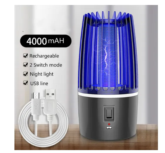 USB Rechargeable moustique tueur lampe – image 3