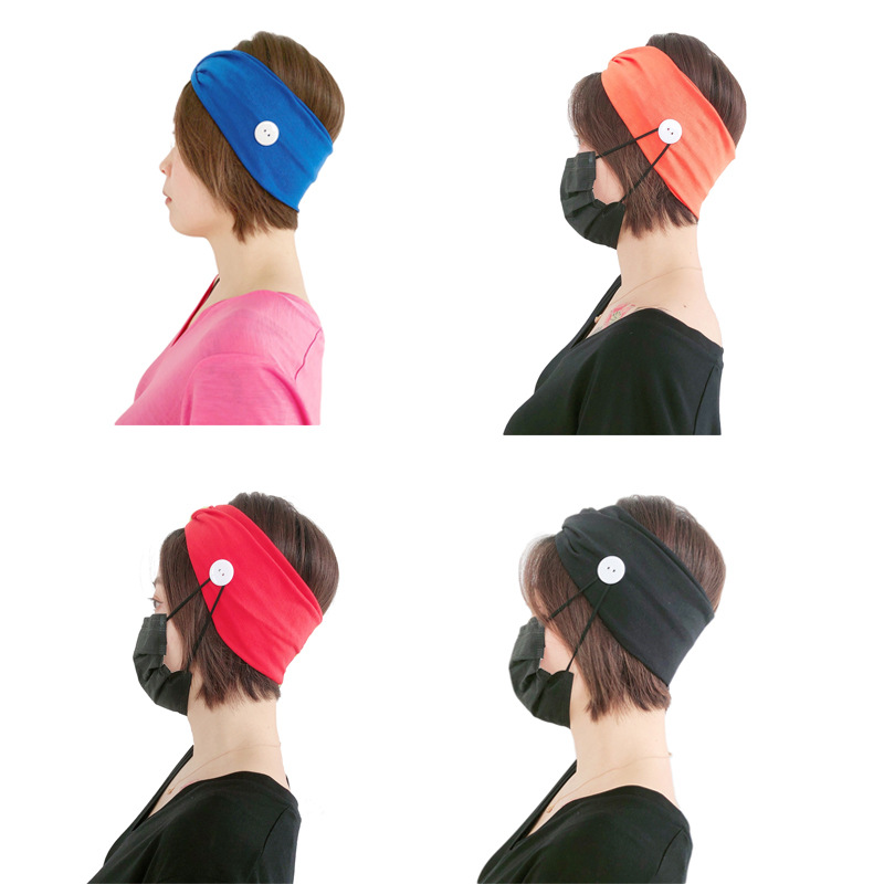 Fabric cross color hair band