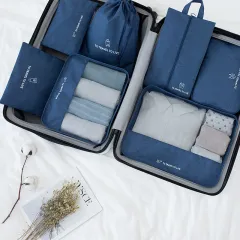 /set travel bag Storage bag - Navy - View 1