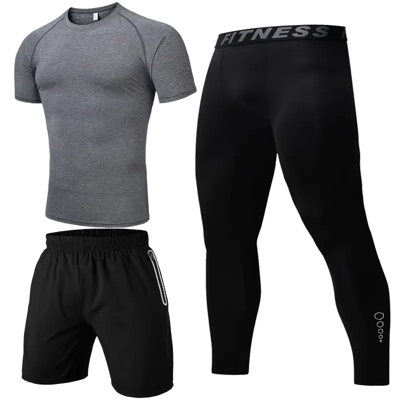 Summer Three-piece Casual Sports Suit
