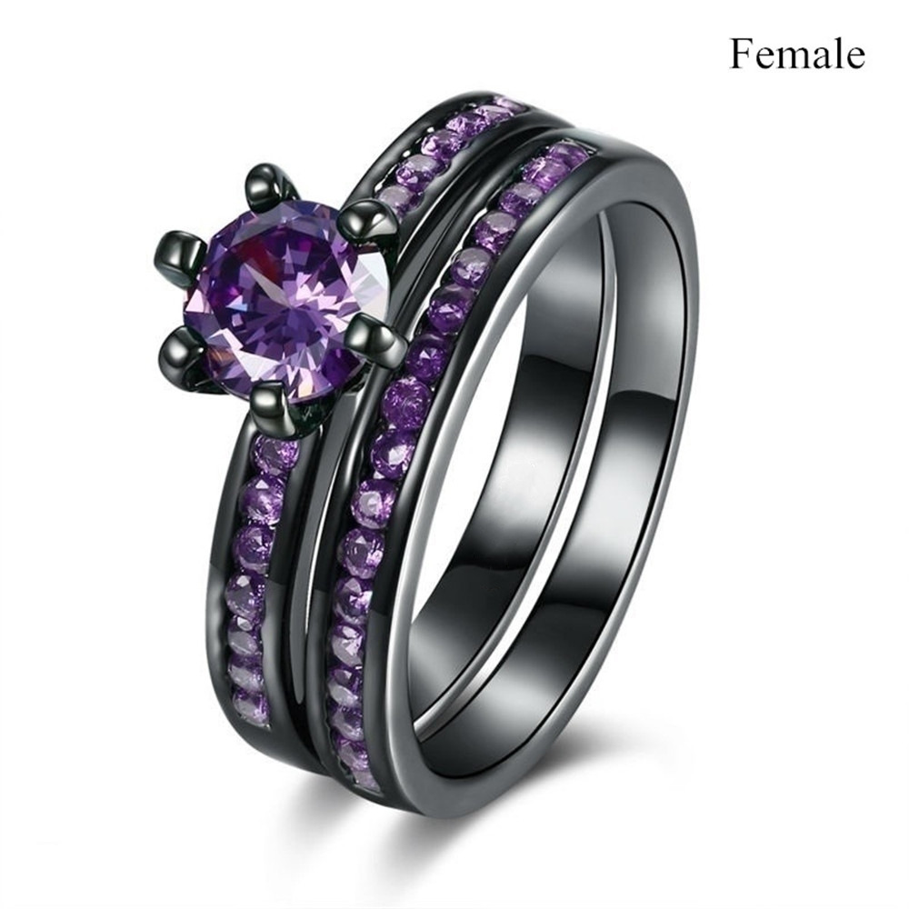 Anillo púrpura para amantes - Imagen 6 de 18