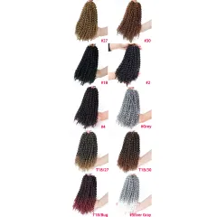 African hair extension crochet hair - 1B Colour - View 1