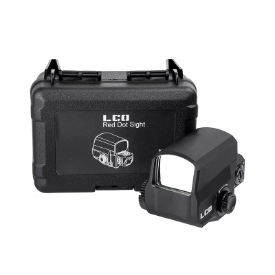 LCO Tactical Red Dot Sight Rifle Scope Reflex Sight with 20mm Rail Mount