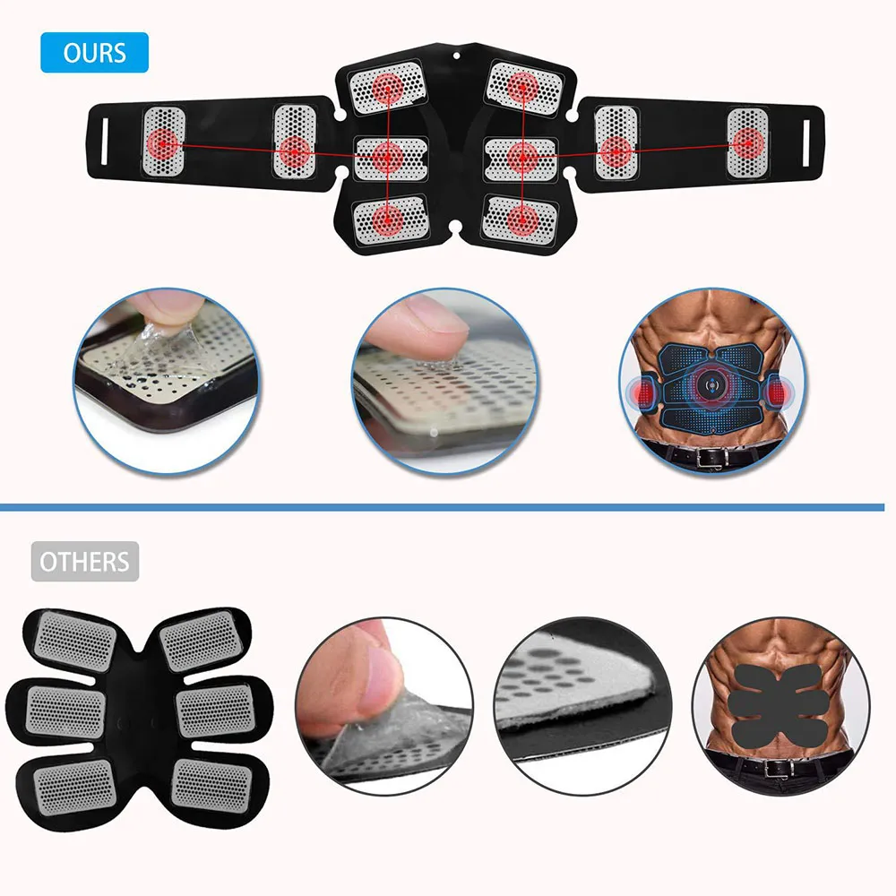 Abdominal muscle training with EMS fitness equipment – image 4