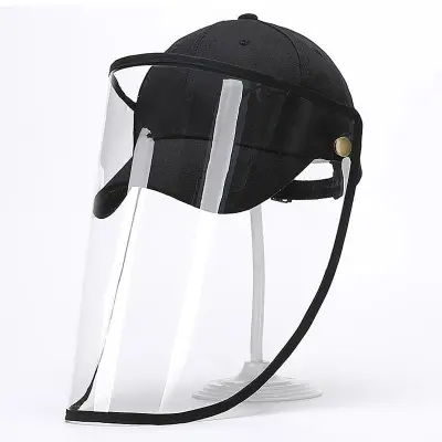Removable mask baseball cap