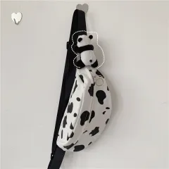 Girls cow print canvas bag - 1Style - View 1