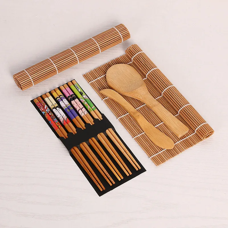 Sushi Tool Set - Brown