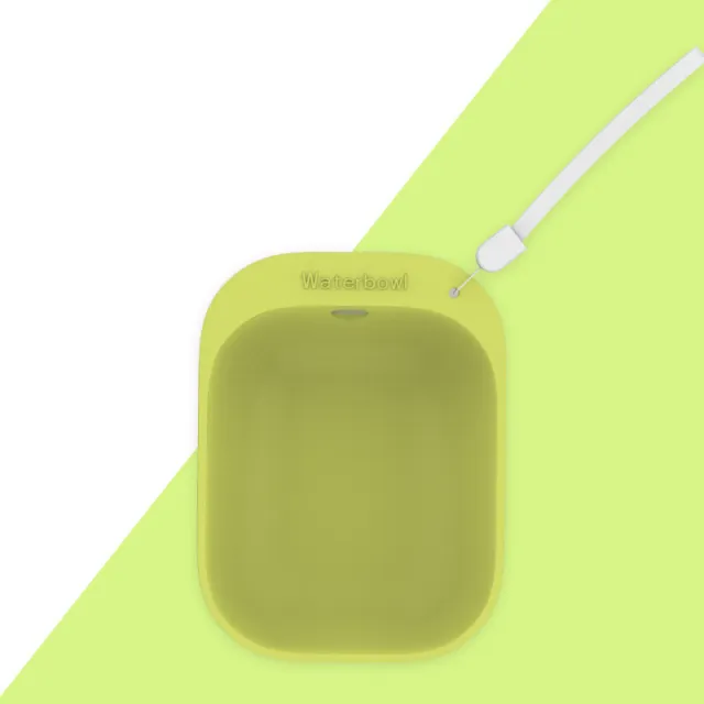 Candy colored Pet Portable Drinking Bowl Light Green - Shop at LoveMi