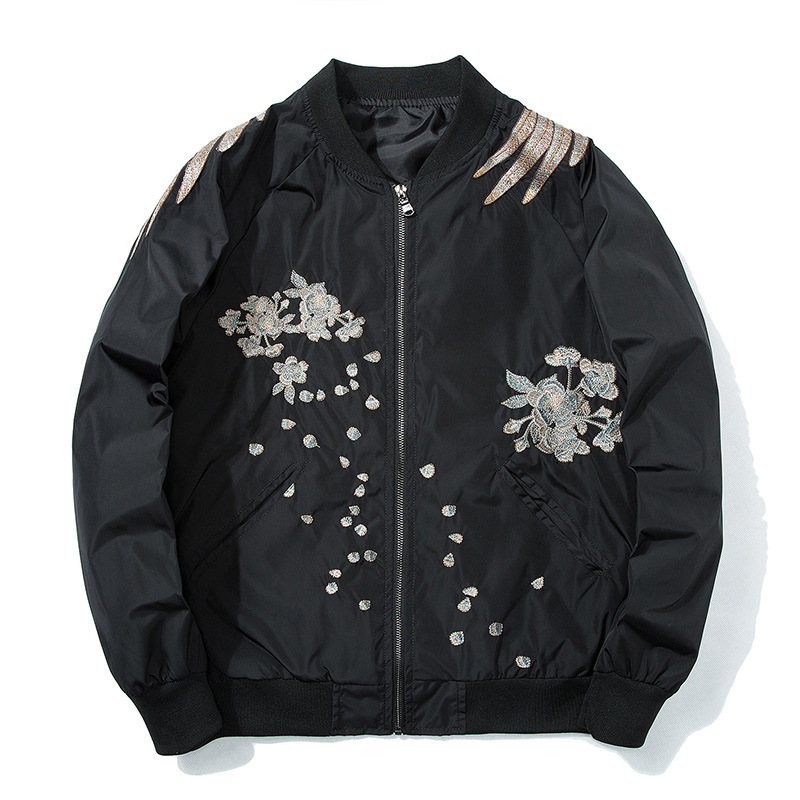Embroidered jackets for men and women couples