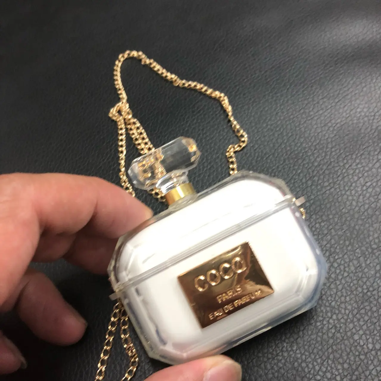 Compatible with Apple, Creative perfume bottle earphone