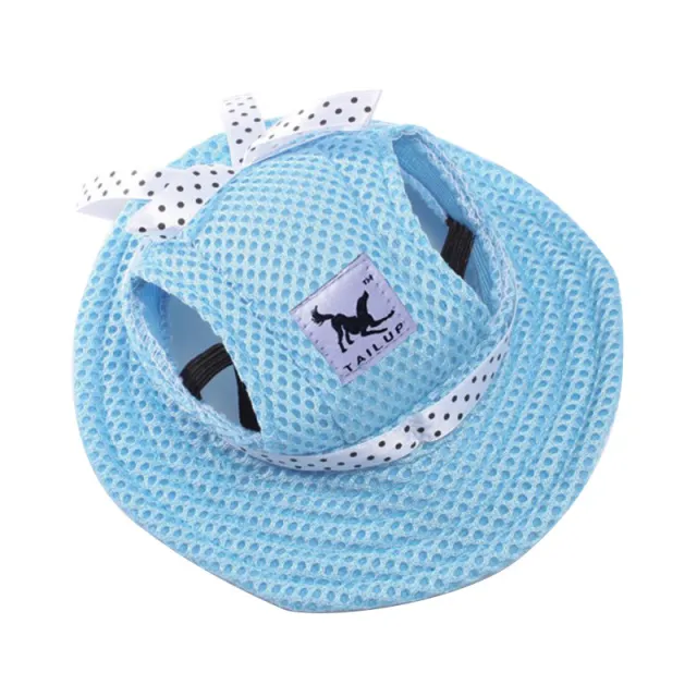 Pet Supplies Mesh Breathable Sun Hat Blue - Shop at LoveMi