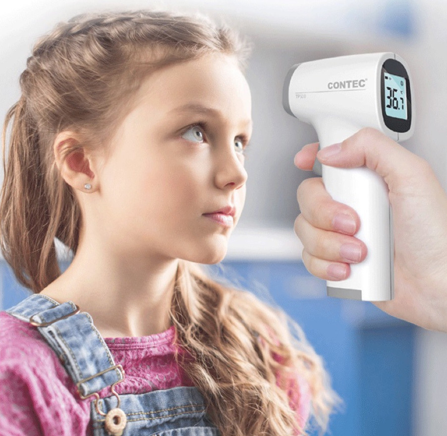 Non-contact temperature measuring electronic thermometer 3