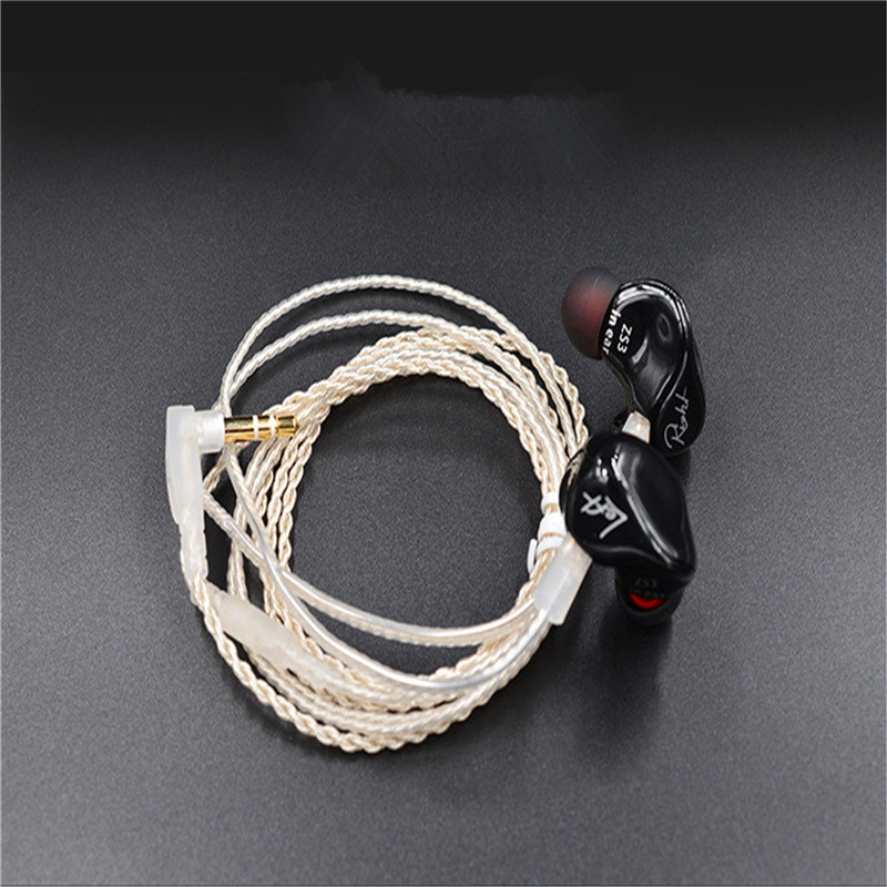 Silver-plated headphone upgrade cable