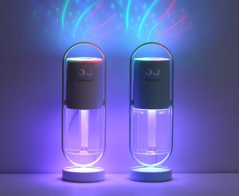 Magic Shadow USB Air Humidifier For Home With Projection Night Lights Ultrasonic Car Mist Maker Mini Office Air Purifier – image 7