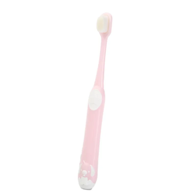 Environmental protection children's soft fiber nano brush - Pink