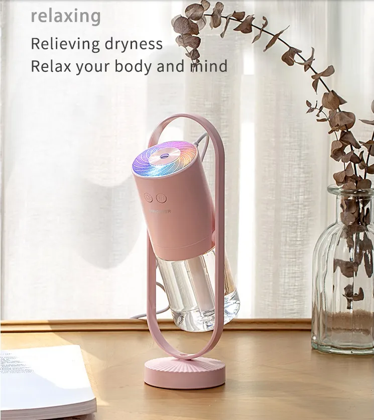 Magic Shadow USB Air Humidifier For Home With Projection Night Lights Ultrasonic Car Mist Maker Mini Office Air Purifier – image 10