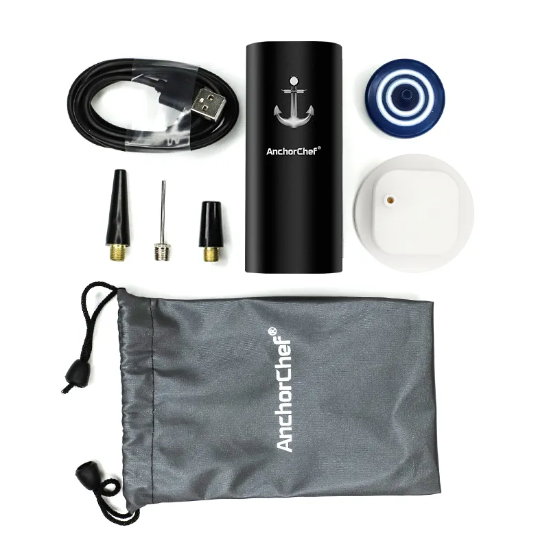 Mini Vacuum Machine Electric Compression Bag Vacuum - Black