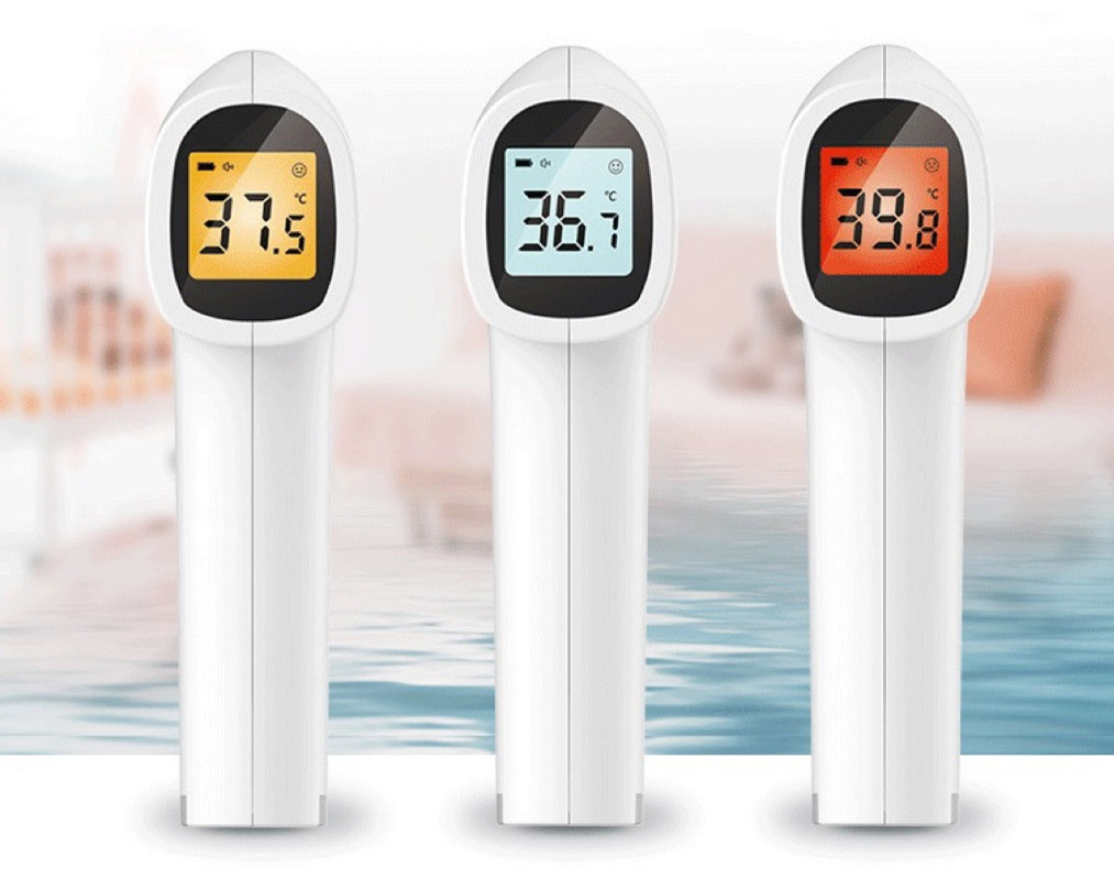 Non-contact temperature measuring electronic thermometer 6