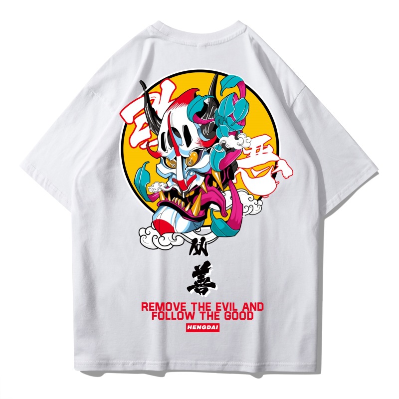 Change from evil to good summer short sleeves