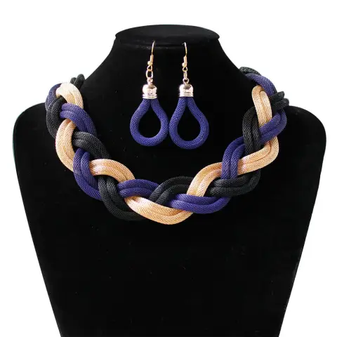 Hand-woven Rope Necklace Chain