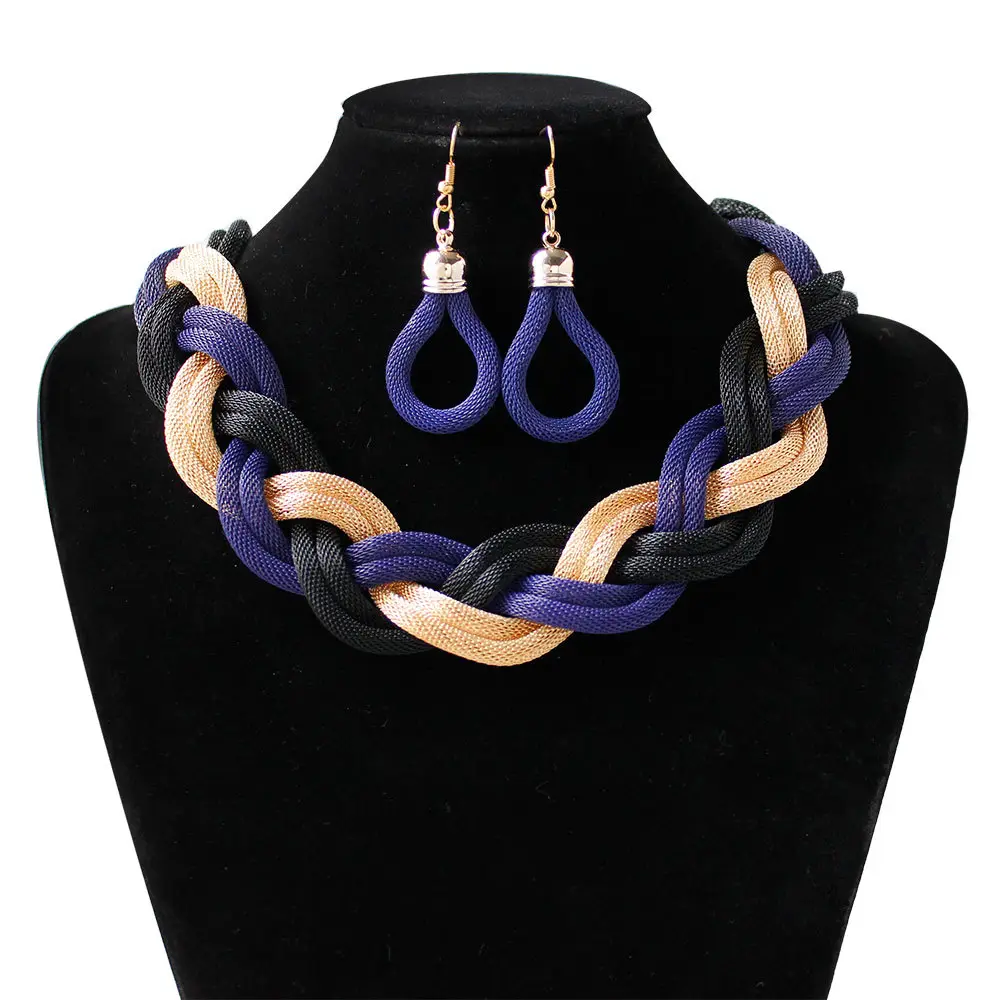 Hand-woven Rope Necklace Chain