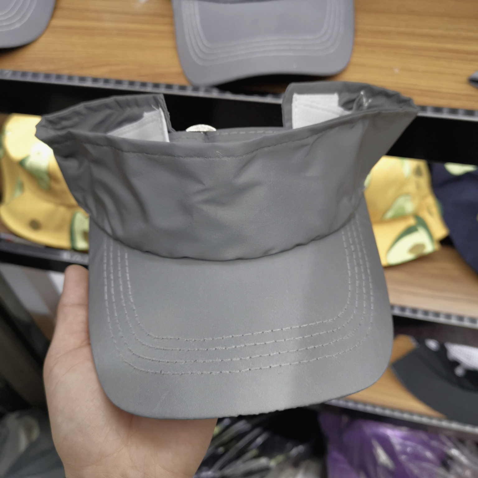 Reflective fisherman hat baseball cap