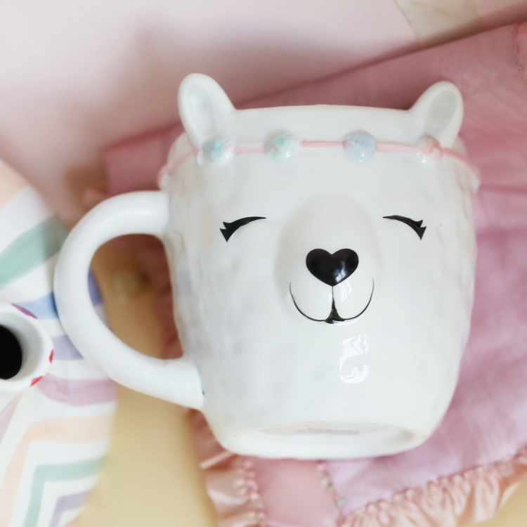 Cartoon creative cute water glass