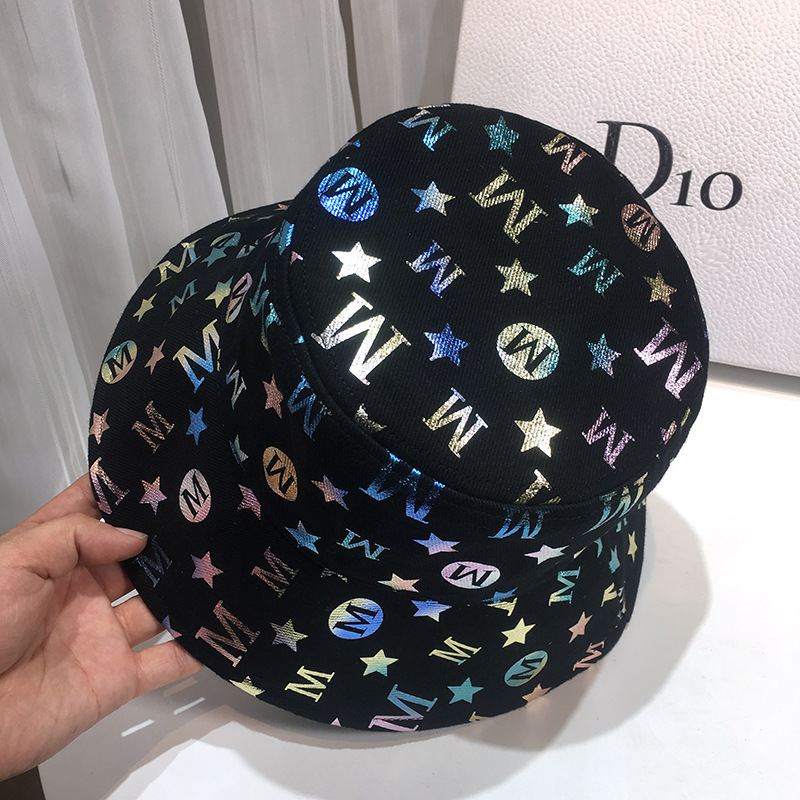 Letters sun hat sun protection sun hat street