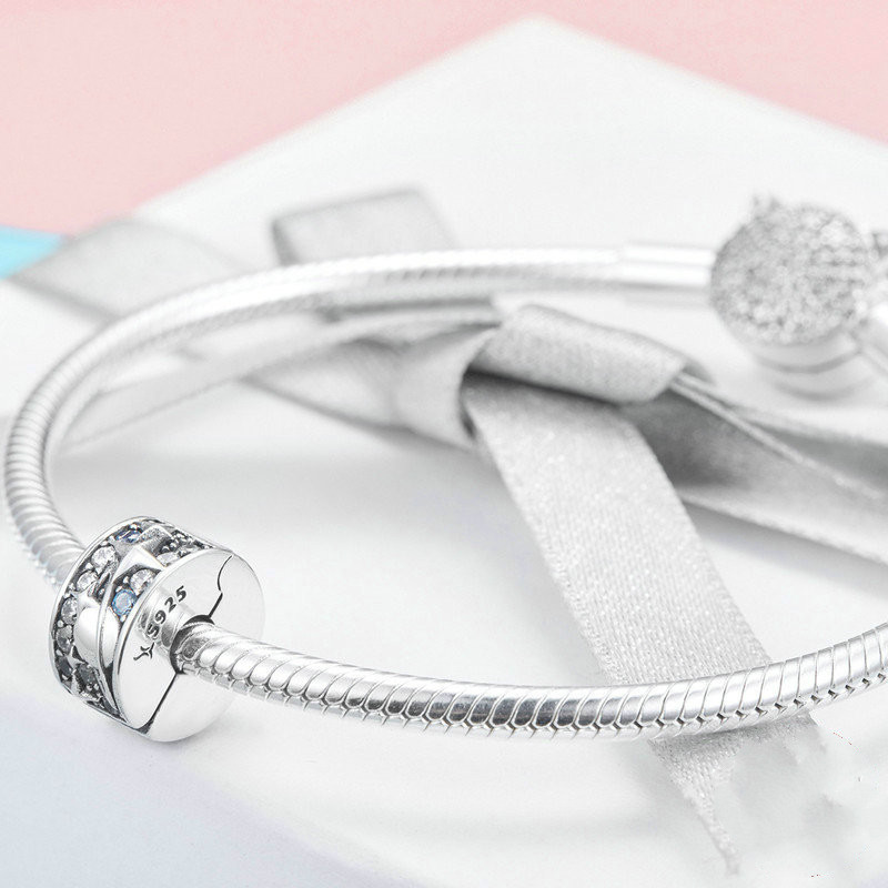 S925 sterling silver star beads