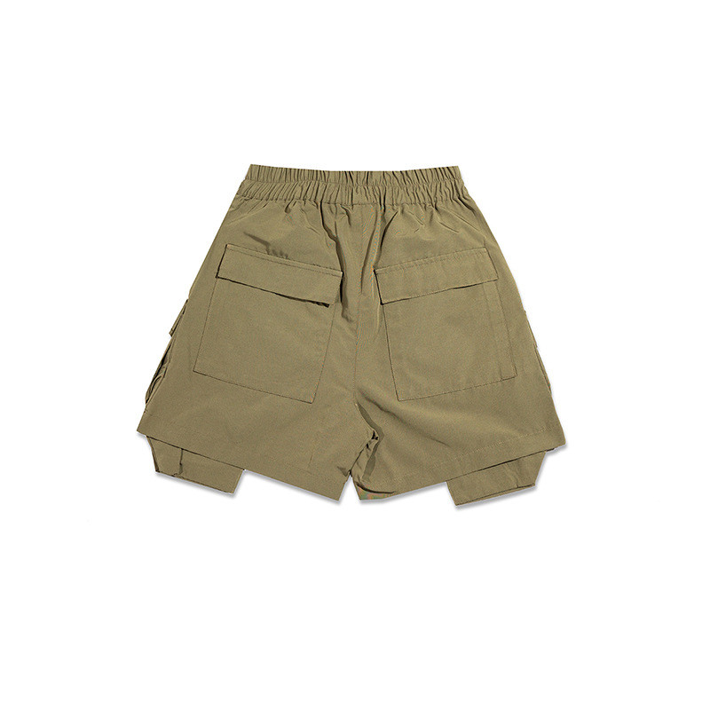 Cropped Multi Pocket Shorts