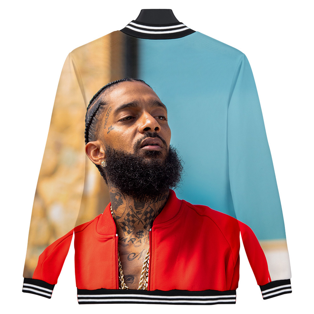 Trendy casual 3D baseball uniform