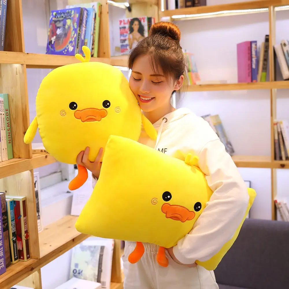 Little yellow duck stuffed toy