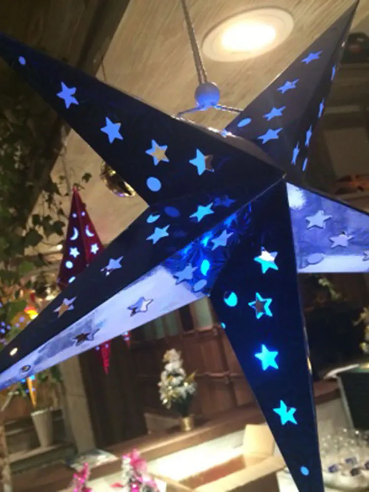 Christmas star ornaments – image 2