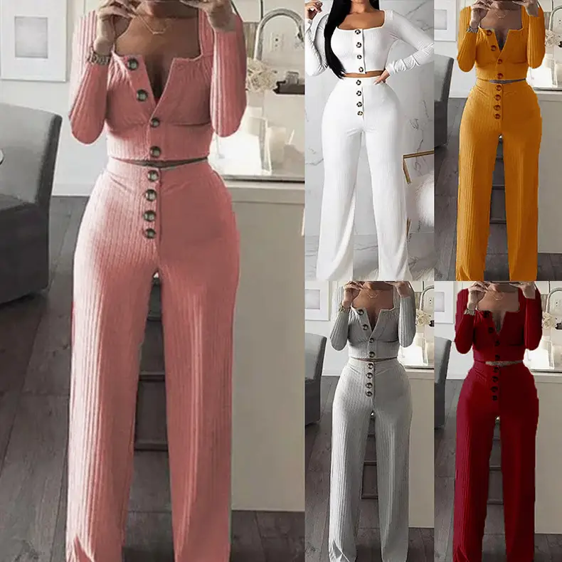 Long sleeve cardigan slim button casual suit