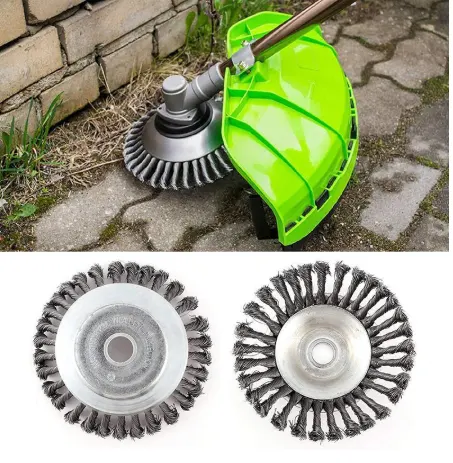 Lawn Mower Head Twist Wire Bowl Rust Removal