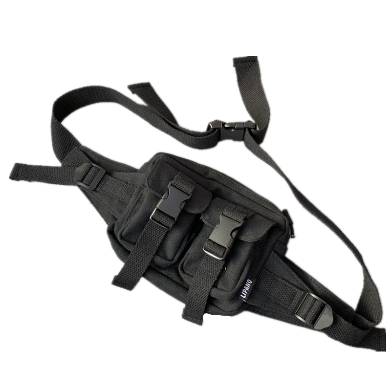 Canvas crossbody bag