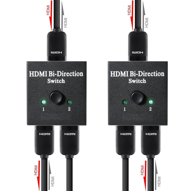 HDMI two-way two in one out switch 6