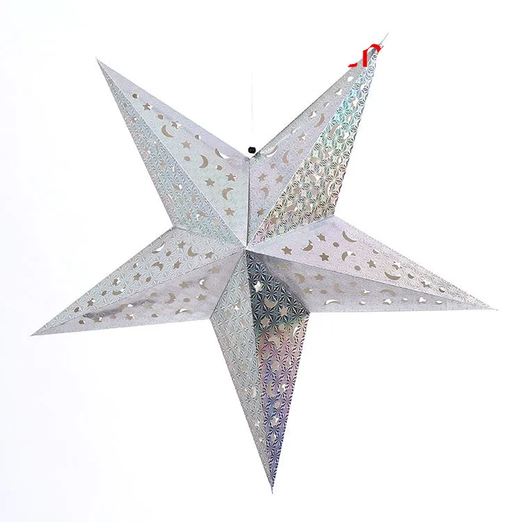 Christmas star ornaments – image 10