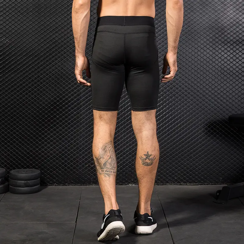 Mesh stitching quick-drying stretch shorts