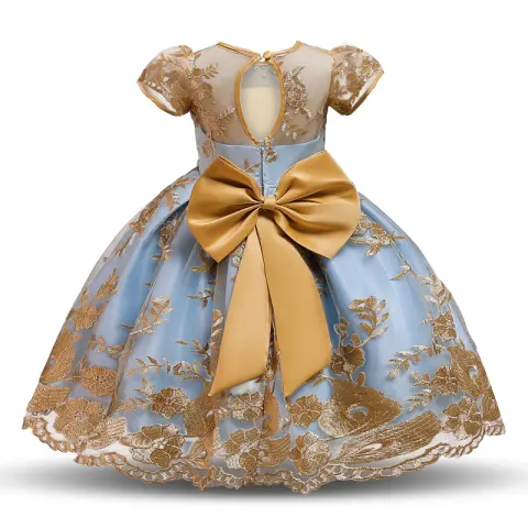Girls Puffy Princess Dress