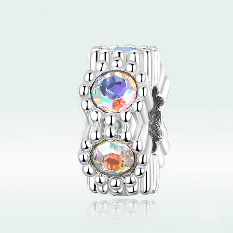 Colorful 925 sterling silver beads