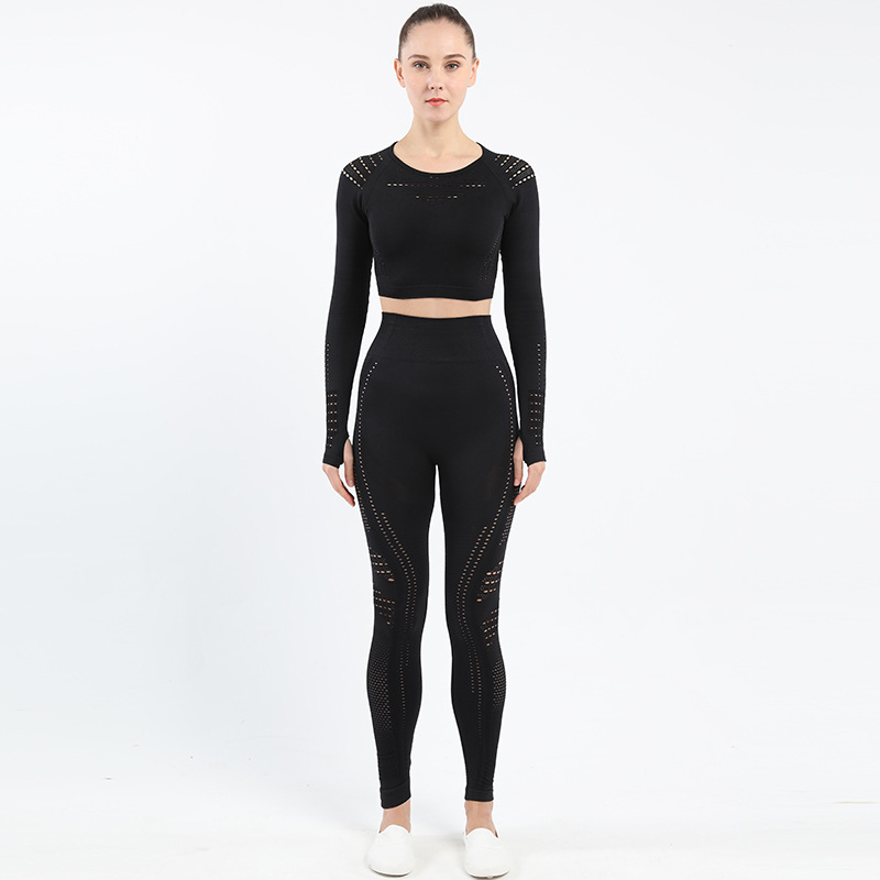 Yoga suit long sleeve suit