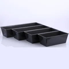Toast box mould cake mould - Black - View 1