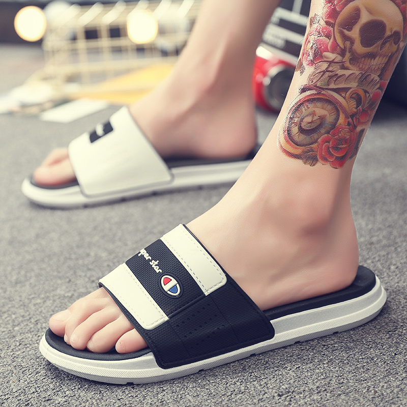 Fashionable male and female sandals