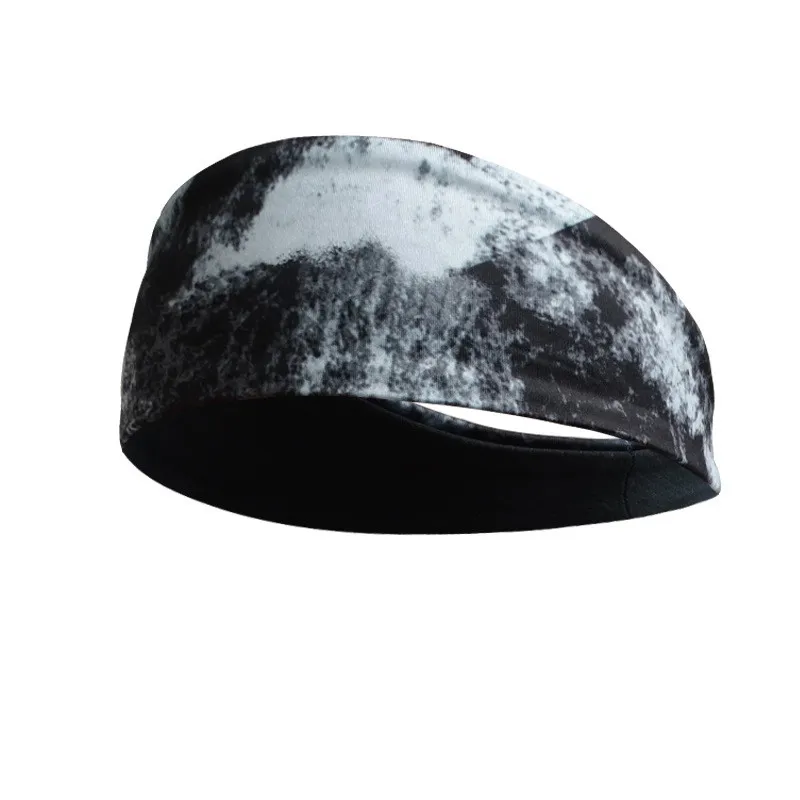 New sweat guide sports headband - Ink Black