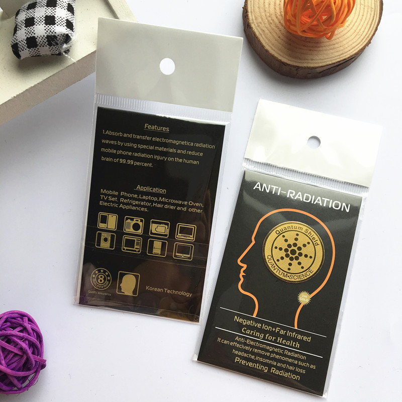Anti-radiation stickers – Gold
