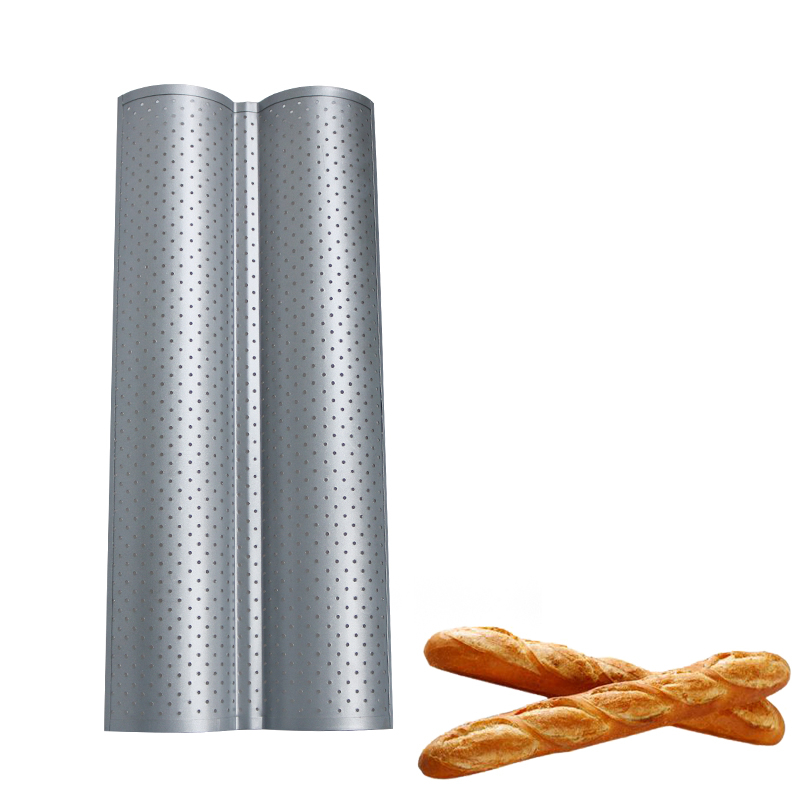 صينية خبز مستطيلة غير قابلة للالتصاق للتشكيل باللكم